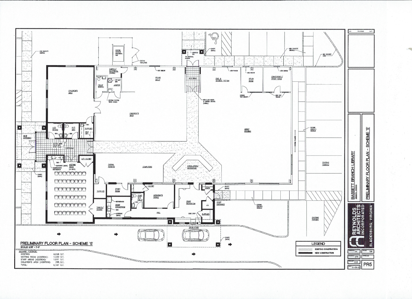 Bassett Library Floor Plan