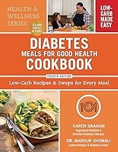 Diabetes meals for good health cookbook : low-carb recipes &amp; swaps for every meal by Graham, Karen (Book)