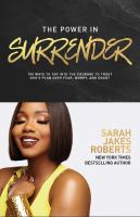 Power in Surrender by Sarah Jakes Roberts (Book)